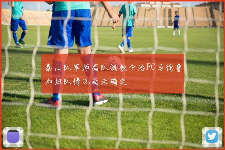 泰山队军师离队执教今治FC马德鲁加归队情况尚未确定
